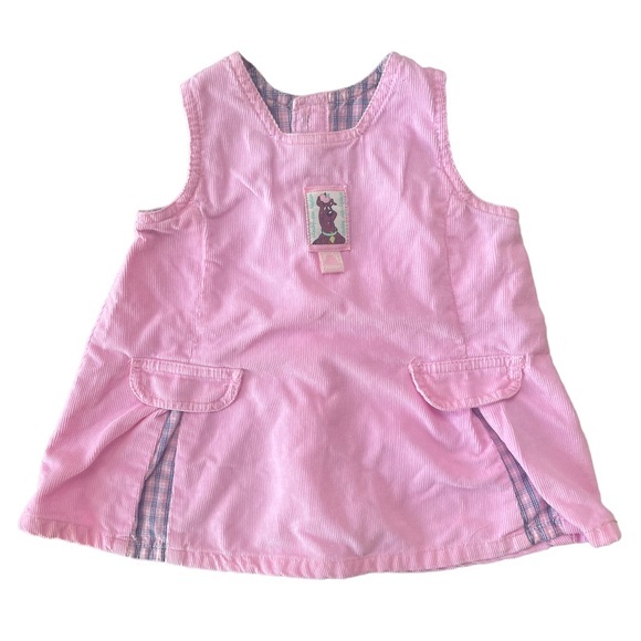 Dresses Vtg Scooby Doo Pink Infant Baby Girl Dress 18 Months Apples